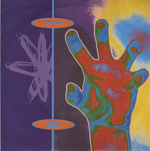 Orbital Omen 7" vinyl single (7 inch record / 45) UK ORT07OM104624