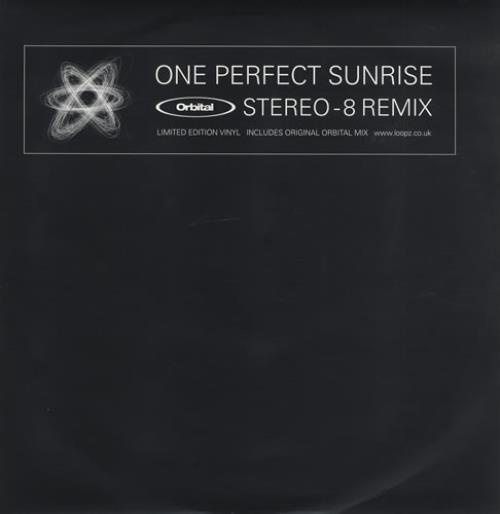 Orbital One Perfect Sunrise - Stereo-8 Remix 12" vinyl single (12 inch record / Maxi-single) UK ORT12ON432211