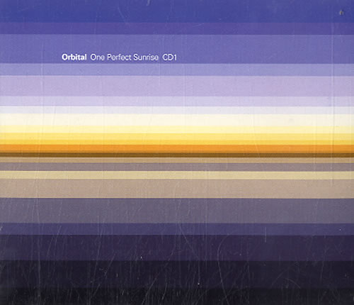 Orbital One Perfect Sunrise 2-CD single set (Double CD single) UK ORT2SON290454