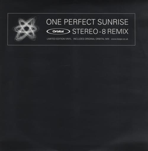 Orbital One Perfect Sunrise 12" vinyl single (12 inch record / Maxi-single) UK ORT12ON432198