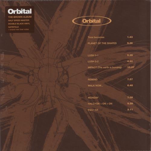 Orbital Orbital [The Brown Album] - Sealed 2-LP vinyl record set (Double LP Album) UK ORT2LOR868261