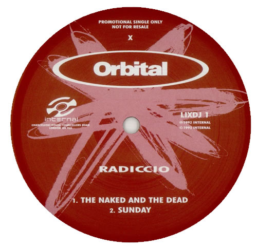 Orbital Radiccio 12" vinyl single (12 inch record / Maxi-single) UK ORT12RA48512