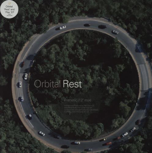 Orbital Rest & Play 12" vinyl single (12 inch record / Maxi-single) UK ORT12RE215810