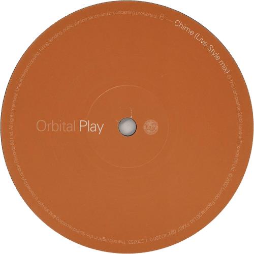 Orbital Rest & Play 12" vinyl single (12 inch record / Maxi-single) UK ORT12RE215810