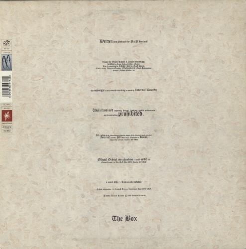 Orbital The Box 12" vinyl single (12 inch record / Maxi-single) UK ORT12TH589434