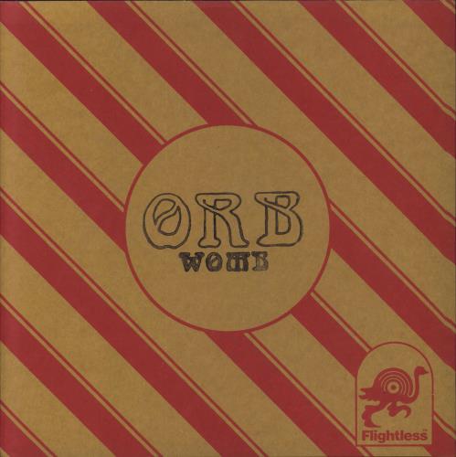 ORB Womb - Orange, Brown & White Twister Wax Vinyl vinyl LP album (LP record) Australian 83LLPWO860468