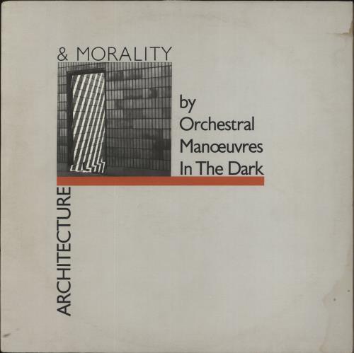 Orchestral Manoeuvres In The Dark Architecture & Morality - Grey Sleeve - VG vinyl LP album (LP record) UK OMDLPAR860892