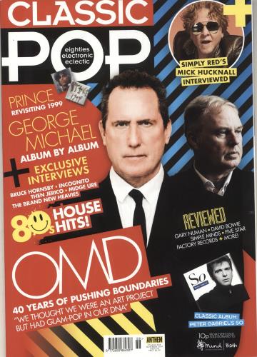 Orchestral Manoeuvres In The Dark Classic Pop - November 2019 magazine UK OMDMACL736671