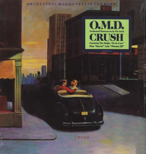 Orchestral Manoeuvres In The Dark Crush - Sealed vinyl LP album (LP record) US OMDLPCR100570