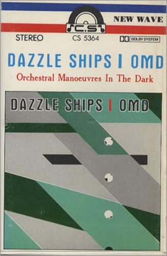 Orchestral Manoeuvres In The Dark Dazzle Ships cassette album French OMDCLDA356625
