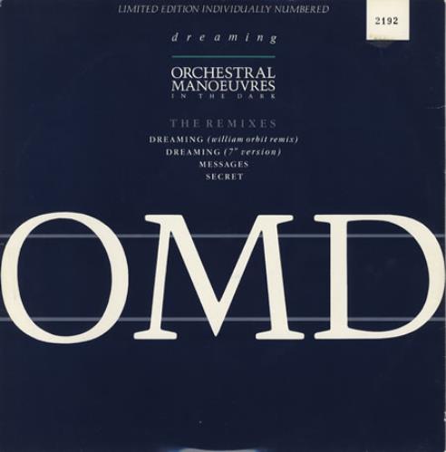 Orchestral Manoeuvres In The Dark Dreaming 10" vinyl single (10 inch record) UK OMD10DR21842
