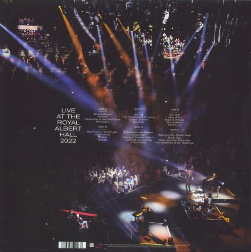 Orchestral Manoeuvres In The Dark Live At The Royal Albert Hall 2022 - Orange Vinyl 3-LP vinyl record set (Triple LP Album) UK OMD3LLI821816