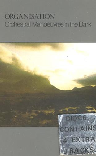 Orchestral Manoeuvres In The Dark Organisation cassette album UK OMDCLOR356799