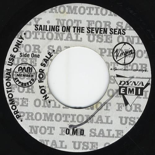 Orchestral Manoeuvres In The Dark Sailing On The Seven Seas 7" vinyl single (7 inch record / 45) Philippino OMD07SA356457