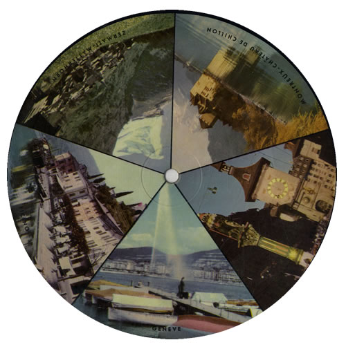 Orchestre Eddie Roger Switzerland's Music 7" vinyl picture disc (7 inch picture disc single) Swiss OT87PSW547804