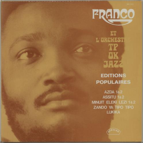 Orchestre T.P.O.K. Jazz Editions Populaires vinyl LP album (LP record) French O0FLPED674524