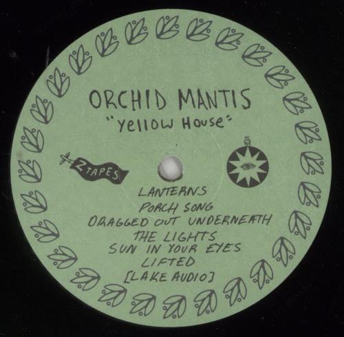 Orchid Mantis Yellow House vinyl LP album (LP record) Slovakian 9UVLPYE867809