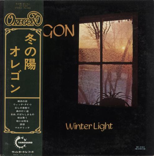 Oregon Winter Light vinyl LP album (LP record) Japanese OR1LPWI880213