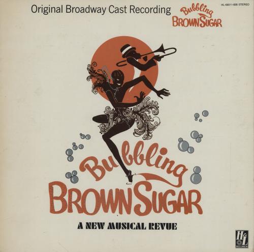 Original Cast Recording Bubbling Brown Sugar vinyl LP album (LP record) US 1OCLPBU761878