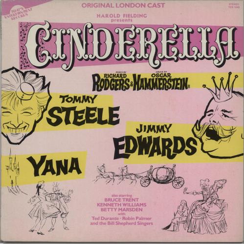 Original Cast Recording Cinderella vinyl LP album (LP record) UK 1OCLPCI657929