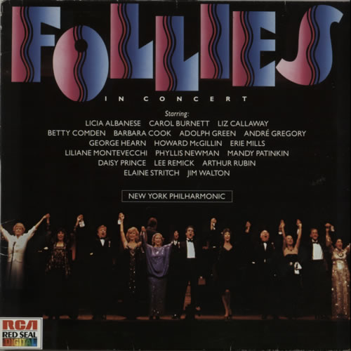 Original Cast Recording Follies In Concert 2-LP vinyl record set (Double LP Album) German 1OC2LFO619897