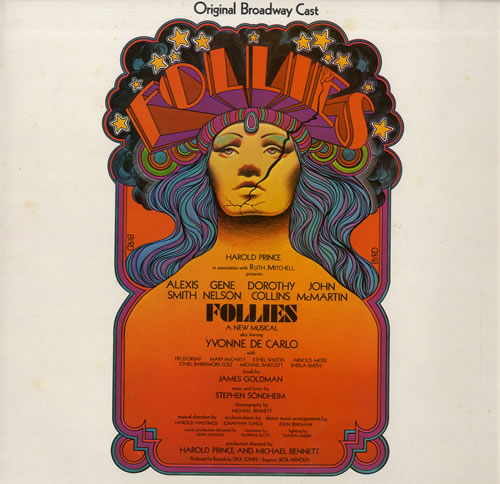 Original Cast Recording Follies vinyl LP album (LP record) UK 1OCLPFO563891