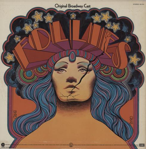 Original Cast Recording Follies vinyl LP album (LP record) US 1OCLPFO759644