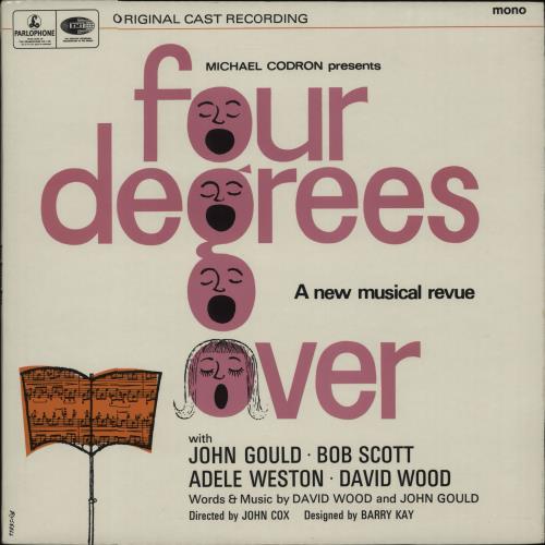 Original Cast Recording Four Degrees Over vinyl LP album (LP record) UK 1OCLPFO660290