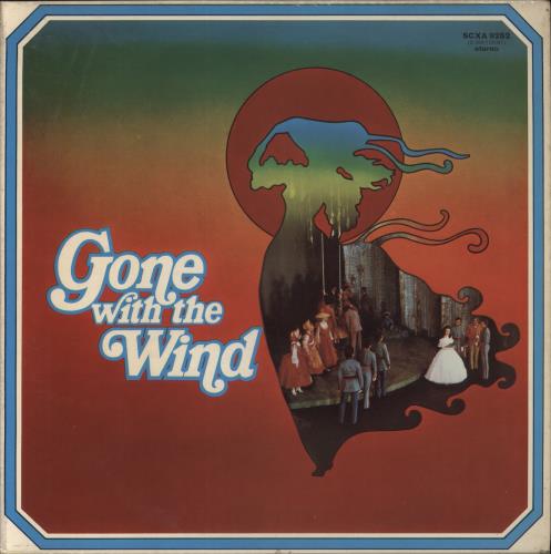 Original Cast Recording Gone With The Wind vinyl LP album (LP record) UK 1OCLPGO512947