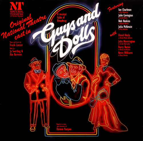 Original Cast Recording Guys And Dolls vinyl LP album (LP record) UK 1OCLPGU518193