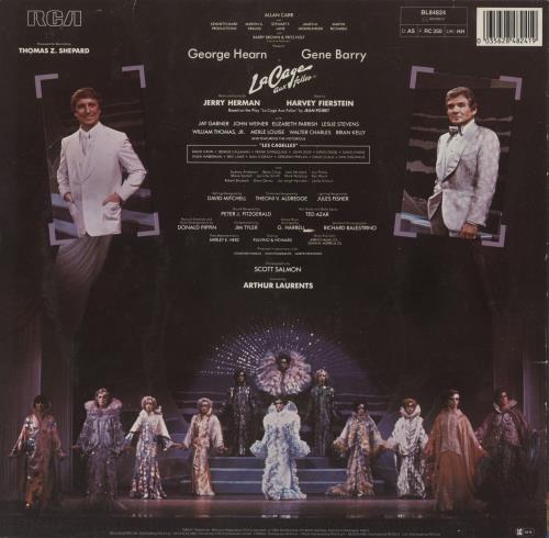 Original Cast Recording La Cage Aux Folles vinyl LP album (LP record) German 1OCLPLA563896