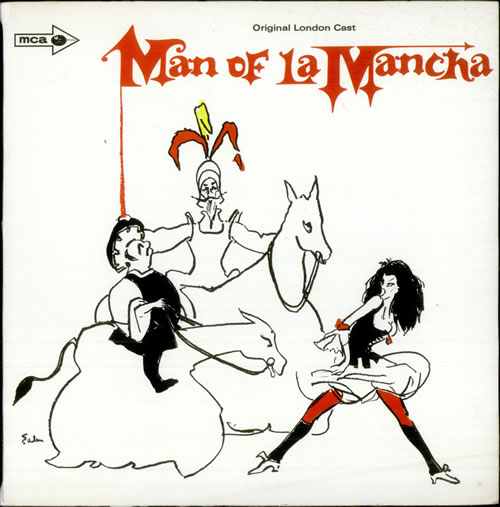 Original Cast Recording Man Of La Mancha - Original London Cast vinyl LP album (LP record) UK 1OCLPMA513011