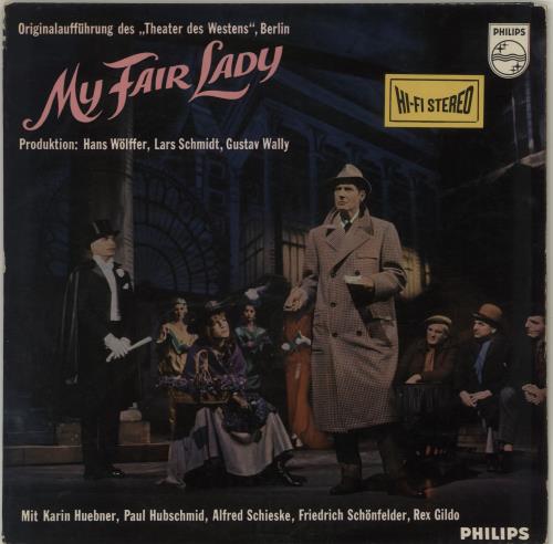 Original Cast Recording My Fair Lady vinyl LP album (LP record) German 1OCLPMY682796