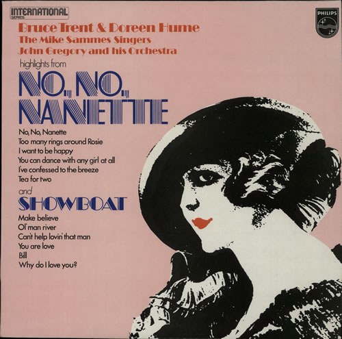 Original Cast Recording No, No, Nanette & Showboat + Programme vinyl LP album (LP record) UK 1OCLPNO642390