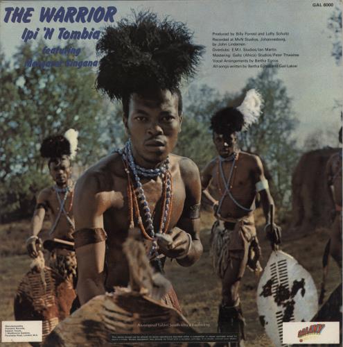Original Cast Recording The Warrior - Laminated Gatefold vinyl LP album (LP record) UK 1OCLPTH617809