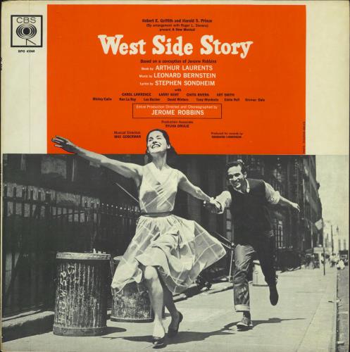 Original Cast Recording West Side Story - EX vinyl LP album (LP record) UK 1OCLPWE787904