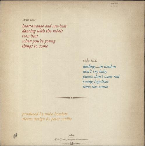 Original Mirrors Heart, Twango And Rawbeat vinyl LP album (LP record) UK OGMLPHE205908