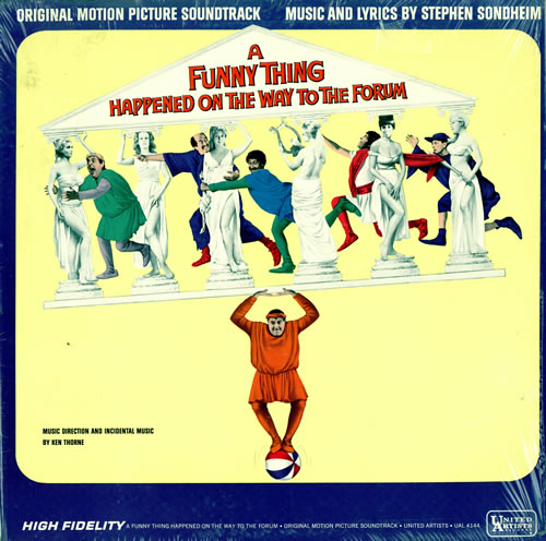 Original Soundtrack A Funny Thing Happened On The Way To The Forum vinyl LP album (LP record) US OSTLPAF456900