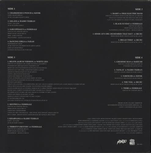 Original Soundtrack A Girl Walks Home Alone At Night - White & Onyx Black Vinyl 2-LP vinyl record set (Double LP Album) UK OST2LAG789766