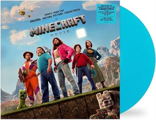 Original Soundtrack A Minecraft Movie [Songs from the Original Motion Picture Soundtrack] - Teal Vinyl - Sealed vinyl LP album (LP record) UK OSTLPAM876814