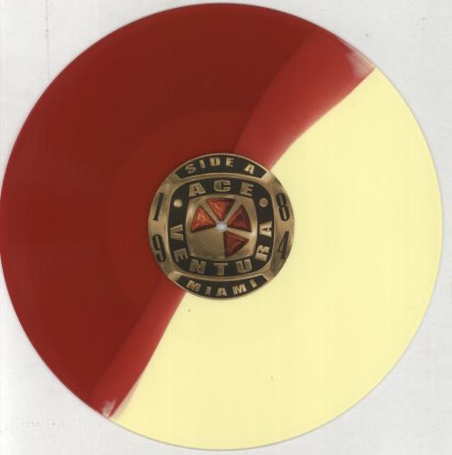 Original Soundtrack Ace Ventura: Pet Detective - Red/Yellow Split Vinyl vinyl LP album (LP record) US OSTLPAC858121