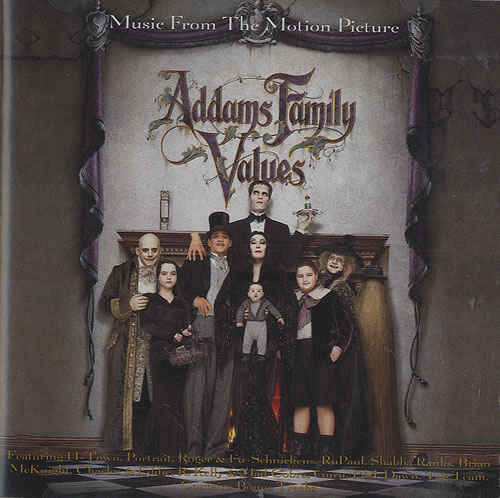 Original Soundtrack Addams Family Values CD album (CDLP) UK OSTCDAD435533