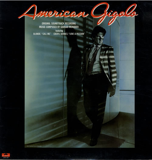 Original Soundtrack American Gigolo vinyl LP album (LP record) Malaysia OSTLPAM555785