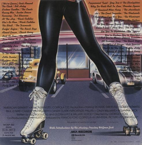 Original Soundtrack American Graffiti 2-LP vinyl record set (Double LP Album) UK OST2LAM496583