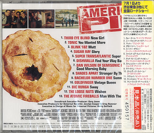Original Soundtrack American Pie - Sealed CD album (CDLP) Japanese OSTCDAM631786