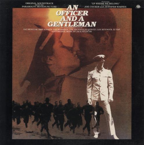 Original Soundtrack An Officer And A Gentleman vinyl LP album (LP record) US OSTLPAN878595