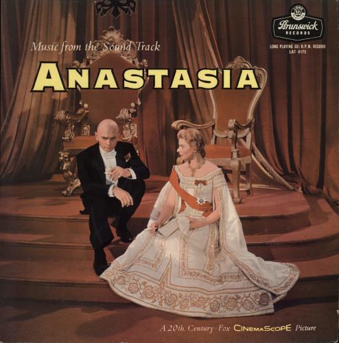 Original Soundtrack Anastasia vinyl LP album (LP record) UK OSTLPAN776613