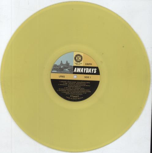 Original Soundtrack Awaydays: The Soundtrack - Yellow Vinyl vinyl LP album (LP record) UK OSTLPAW811813