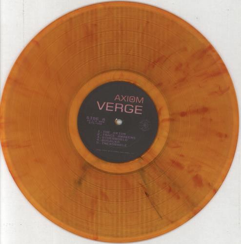 Original Soundtrack Axiom Verge - Orange Translucent with Red Swirl Vinyl vinyl LP album (LP record) US OSTLPAX858116