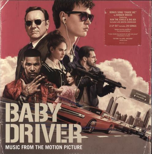 Original Soundtrack Baby Driver 2-LP vinyl record set (Double LP Album) US OST2LBA851008